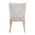 Mesh Dining Chair - White Speckle Natural Gray