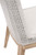 Mesh Dining Chair - White Speckle Natural Gray