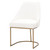 Parissa Dining Chair - LiveSmart Peyton Pearl and Gold