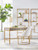 Parissa Dining Chair - LiveSmart Peyton Pearl and Gold