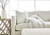 Siena 96 Plinth Base Sofa - LiveSmart Machale Ivory