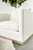 Siena Plinth Base Sofa Chair - LiveSmart Machale Ivory