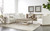 Siena Plinth Base Sofa Chair - LiveSmart Machale Ivory