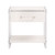 Sonia 1-Drawer Nightstand - Pearl Shagreen Brushed Brass