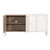 Sonia Shagreen Media Sideboard - Pearl Shagreen