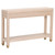 Stella Narrow Console Table - Light Honey Oak