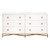 Strand Shagreen 6-Drawer Double Dresser - Pearl Shagreen