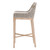 Tapestry Barstool - Taupe White