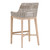 Tapestry Barstool - Taupe White