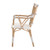 Tulum Arm Chair - White Stone Synthetic