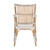 Tulum Arm Chair - White Stone Synthetic