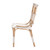 Tulum Dining Chair - White Stone Synthetic