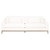 Vienna 96 Track Arm Sofa - LiveSmart Peyton Pearl Natural Gray