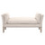 Warner Bench - Bisque Natural Gray