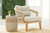 Web Outdoor Club Chair - Taupe White