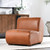 53004706 - Arcadia Leather Accent Chair Autumn Brown