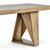 51031359 - Arleth 94  Console Table Natural Oak