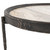 51005091 - Dakota Round Coffee Table Weathered Black Travertine