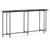 51030510 - Echo Console Table 60  Hammered Metal Blue Stone