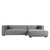 53051499 - Element 2pc Sectional w RAF Chaise Gray