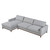 53004711 - Everett Sectional w LAF Chaise Gray