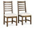 53051679 - Caleb Dining Chair Distressed Brown Set of 2
