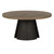 51031314 - Madison 60  Round Dining Table Natural Black