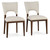 53051681 - Mitchel Upholstered Dining Chair Set of 2 Natural