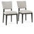53051676 - Phillip Upholstered Dining Chair Set of 2 Sand