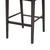 53004798 - Rooney Leather Wood 30  Bar Stool Jet Black