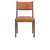 53004732 - Wayne Leather Dining Chair Autumn Brown