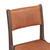 53004732 - Wayne Leather Dining Chair Autumn Brown