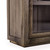52010692 - Bradley Oak Wood Tall Cabinet Cocoa Brown