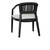 53051451 - Dawn Outdoor Dining Chair Black