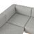 53051614SC1 - Hudson Outdoor 6pc Sectional Natural Gray