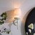 Concord Wall Sconce, White Plaster