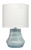 Cottage Ceramic Table Lamp, Blue