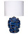 Helios Ceramic Table Lamp, Blue