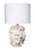 Helios Ceramic Table Lamp, White