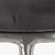 Henry Round Leather Bar Stool, Charcoal