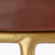 Henry Round Leather Counter Stool