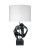 Intertwined Table Lamp, Black