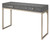 Kain Faux Shagreen Console, Grey