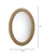 Lark Braided Oval Mirror