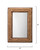 Rectangle Jute Mirror