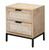 Reed 2 Drawer Side Table