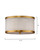 Small Upsala Alabaster Flush Mount Ceiling Light