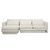 GAS1014L-IVBC - Valentino Chaise Sectional