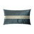 Iridescence Band Lumbar Pillow - Baltic