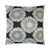 Outdoor Daisy Chain Pillow - Black